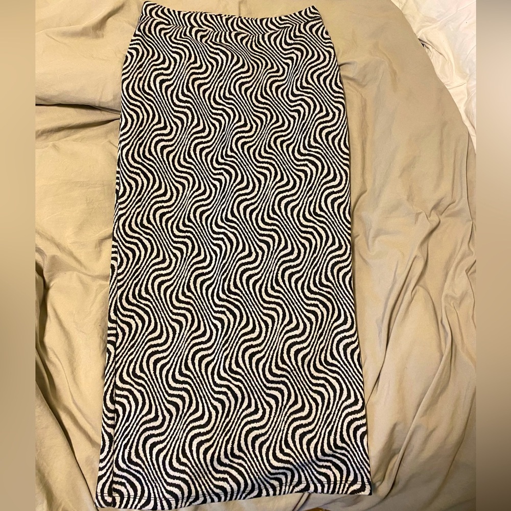 Nastygal Printed Pencil Skirt
